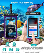 Hiearcool Universal Waterproof Phone Pouch, Dry Bag Compatible - Image 6