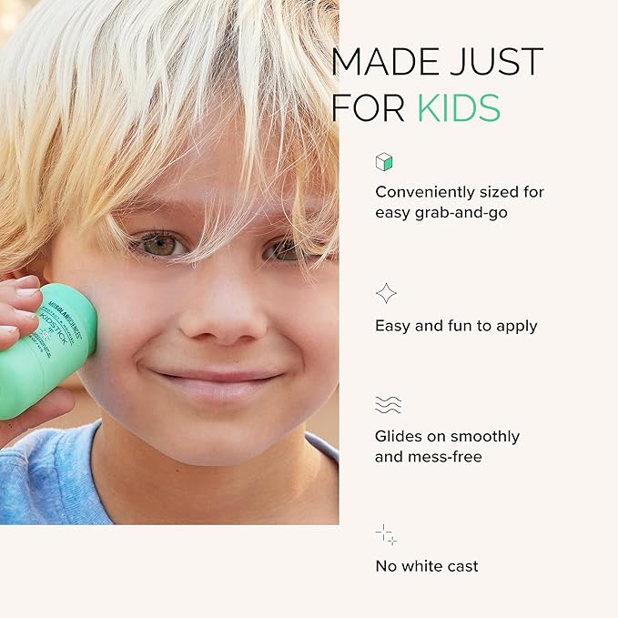 MDSolarSciences Mineral KidStick SPF 40 | Gentle Sunscreen Stick for Kids | Zinc Oxide,Vitamins C & E-| Easy Glide On,Broad-Spectrum,Fragrance-Free,Mess-Free Sun Protection-| 0.6 oz,(Pack of 2)