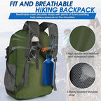 IGOLUMON Hiking Backpack 40L Packable Lightweight Camping Backpack Men Women - Image 4
