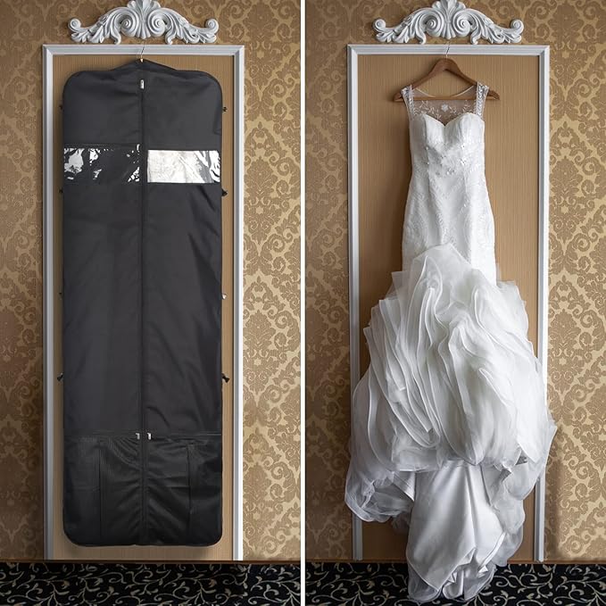 Zilink Wedding Dress Garment Bag 72" Dress Bags - Image 6