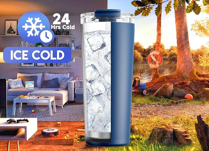 Meoky 24 oz Travel Coffee Mug - Image 4