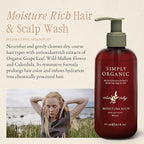 SIMPLY ORGANIC Nourishing Hair Deep Shampoo Scalp Wash, Made in Italy, All - Image 2