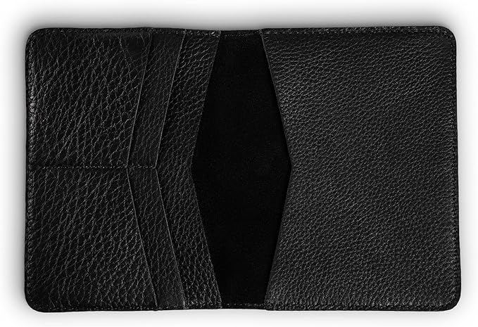 PEGAI Standard Full Grain Crazy Horse Leather Passport Holder | Custom Travel - Image 4