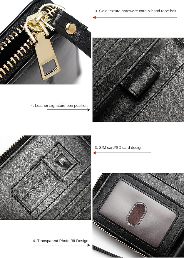 Rowgins Rfid Blocking Passport Holder Wallet, Rowgins Rfid Passport Holder - Image 8