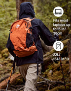 Pioneer Camp Hiking Backpack 22L Small Hiking Hydration Gear Lightweight - Image 7