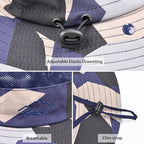 Sun Hats for Men Women Fishing Hat UPF 50+ Breathable Wide Brim Summer UV - Image 6