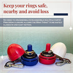 RING THING - Ring Holder Keychain, Jewelry Organizer and Storage, Portable - Image 8