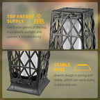 Solar Powered Outdoor Floor, 2 Piece Outdoor Floor Lamps, Solar Lanterns - Image 5