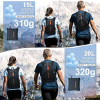 20L Small Hiking Backpack for Men Women Foldable Packable Back Pack Ultralight - Image 4