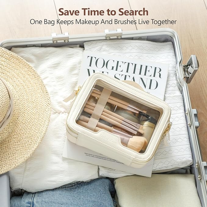 PACKISM Double Layer Clear Makeup Bag - Image 7