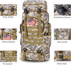 Survival Gear Professional Kit and Large Camping Backpack, First Aid Kit - Image 2