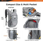 SKYSPER 15L/20L Foldable Hiking Backpack Lightweight Packable Travel Daypack - Image 2