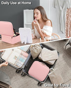 Chomeiu Makeup Bag with LED Mirror, Cute Cosmetic Bags Birthday Gifts - Image 7