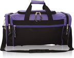 DALIX 21" Blank Sports Duffle Bag Gym Bag Travel Duffel - Image 2