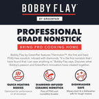 GreenPan x Bobby Flay 13 Piece Nonstick Cookware Pots and Pans Set, PFAS-Free - Image 11