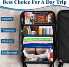 Hanging Travel Organizer, Carry on Luggage Suitcase Organizer, Travel - Image 7