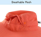 Connectyle Sun Hat for Men Women Outdoor UV Protection Safari Hat for Fishing - Image 5