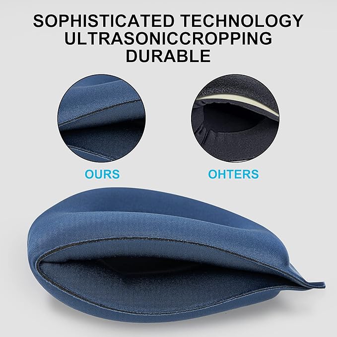 ALASKA BEAR 100% Blackout Sleep Mask Most Comfortable Contoured Eye Cups and - Image 7