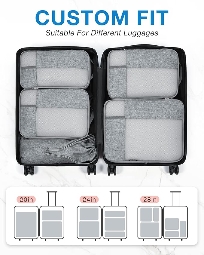BAGSMART Compression Packing Cubes - Image 3
