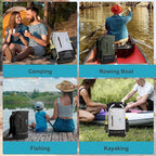 UPWELL 30L Waterproof Dry Bag Boating Backpack - Image 7