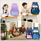 Astronaut-space Kids Backpack for Girls Elementary Middle School Backpack Book - Image 3
