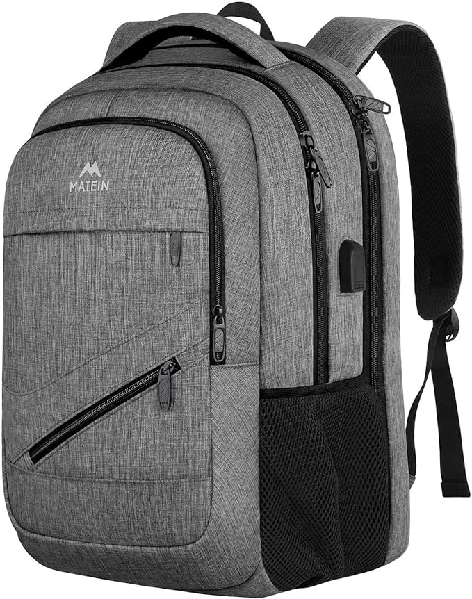 MATEIN Travel Laptop Backpack, 17 Inch Work TSA Approved Carry on Backpack by MATEIN
