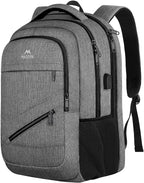 MATEIN Travel Laptop Backpack, 17 Inch Work TSA Approved Carry on Backpack by MATEIN