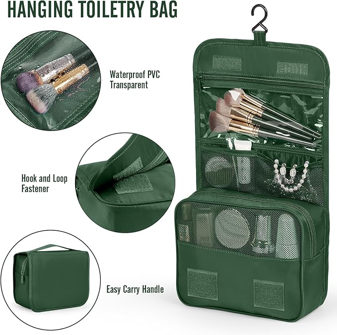 Veken 10 Set Packing Cubes for Travel Essential, Suitcase Organizer Bags in 4 - Image 3