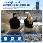 Inflatable Seat Cushion, Lightweight Self-Inflating Memory Foam Seat Cushion - Image 6