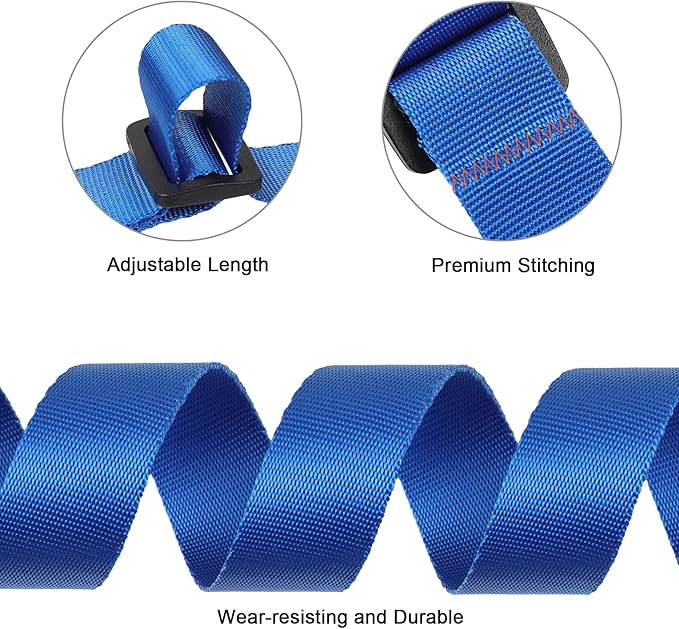 Buckle with Clips, Adjustable Nylon Straps with Buckle, Packing Strap - Image 4