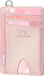 FurArt Slim Minimalist Wallet, Front Pocket Wallets, RFID Blocking, Credit Card by FurArt