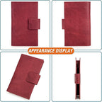 Top Grain Leather Travel Passport Wallet Holder - Image 9