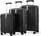 Hanke Luggage Sets 3 piece Carry On Luggage by Hanke