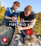 Mini First Aid Kit, 100 Pieces Water-Resistant Hard Shell Small Case - Image 6