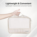 5 Set Packing Cubes Travel for Luggage Durable Suitcases Organizer Bags - Image 3