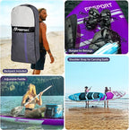 FBSPORT 11' Premium Stand Up Paddle Board, Yoga Board - Image 6