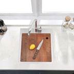 COMLLEN 17x19 Inch Drop in Bar Sink, Outdoor Sink 304 Stainless Steel Kitchen - Image 3