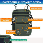 Neck Wallet – Travel Pouch and RFID Blocking Passport Holder - Image 4