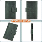 Top Grain Leather Travel Passport Wallet Holder - Image 9