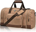 Litvyak Duffle Bag for Travel, 50L Canvas Travel Duffel Bags Overnight Weekend by Litvyak