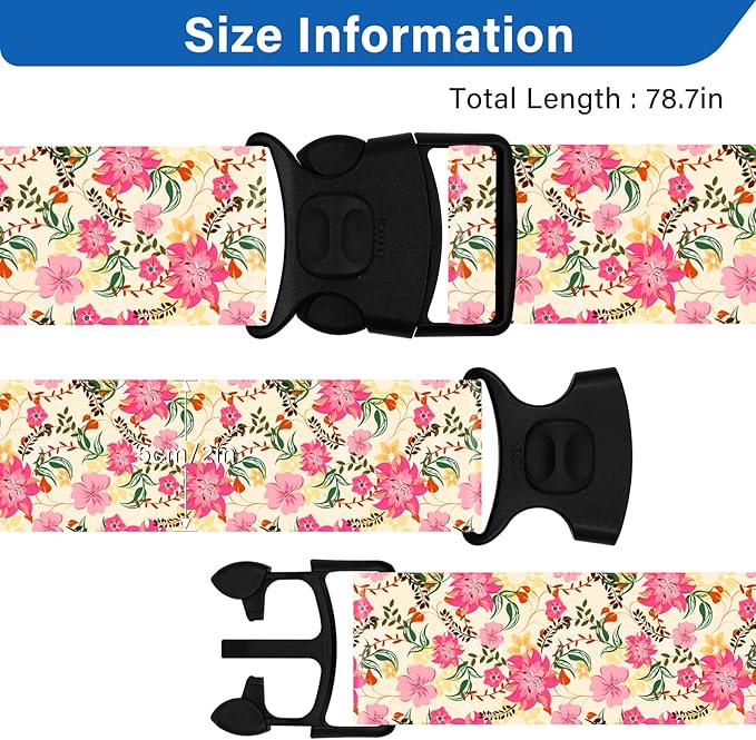 Luggage Straps for Suitcases, Travel Adjustable Belt - Image 4