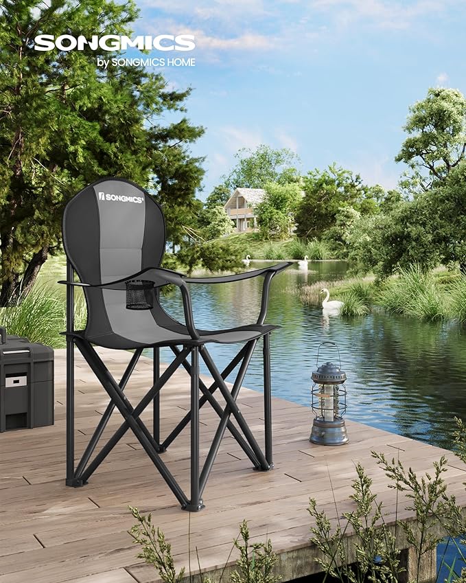 SONGMICS Folding Camping Chair, - Image 2