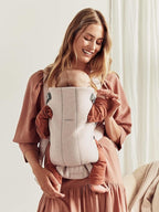 BabyBjörn Baby Carrier Mini, 3D Jersey, Light Beige | Newborn Carrier, - Image 4