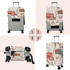 Travel Luggage Cover Suitcase Protector Fits 18-32 Inch Wheel Covers - Image 3