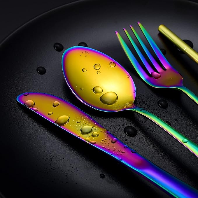 Boulder Bee | Travel Utensils Set | Reusable Camping Cutlery Set | Stainless - Image 5