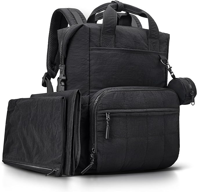 VONAL Diaper Bag Backpack, Lightweight Baby Diaper Bags, Travel Large Diaper Bag by VONAL