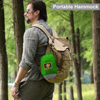 Camping Hammock with Net, Travel Portable Lightweight Hammocks with Tree Straps - Image 5