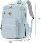 ZORFIN 26L Backpack for College, and Travel: Corduroy Bookbag - Image 3