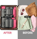 BAGAIL 4 Set/6 Set/8 Set Compression Packing Cubes Travel Accessories - Image 6