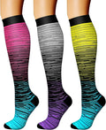 CHARMKING Compression Socks for Women & Men Circulation 15-20 mmHg is Best by CHARMKING
